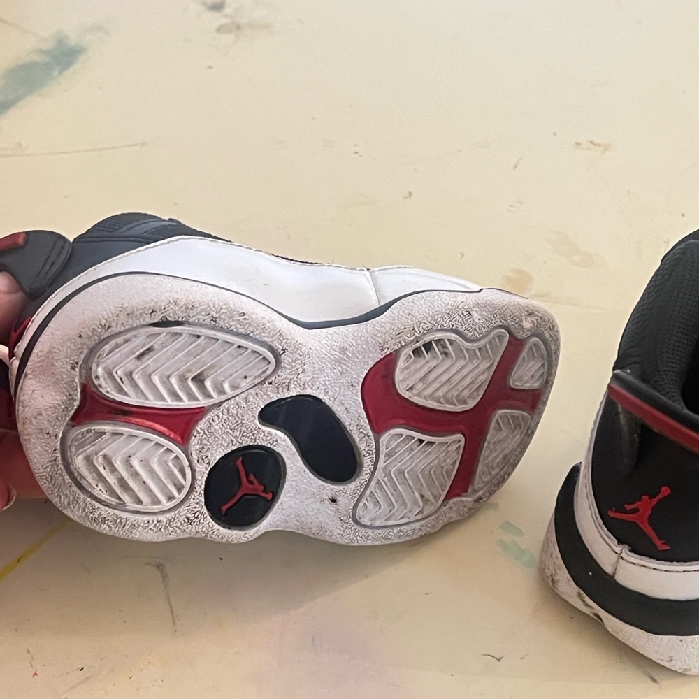 Toddler Air Jordan 6 Rings Basketball Shoes - Picture 5 of 8